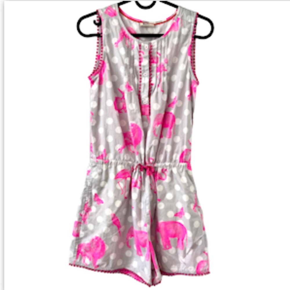 Mini Boden Animal Bunny Romper